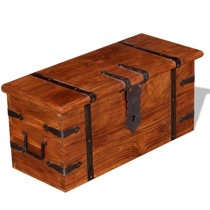 Two Piece Storage Chest Set Solid Wood - OLBRIT