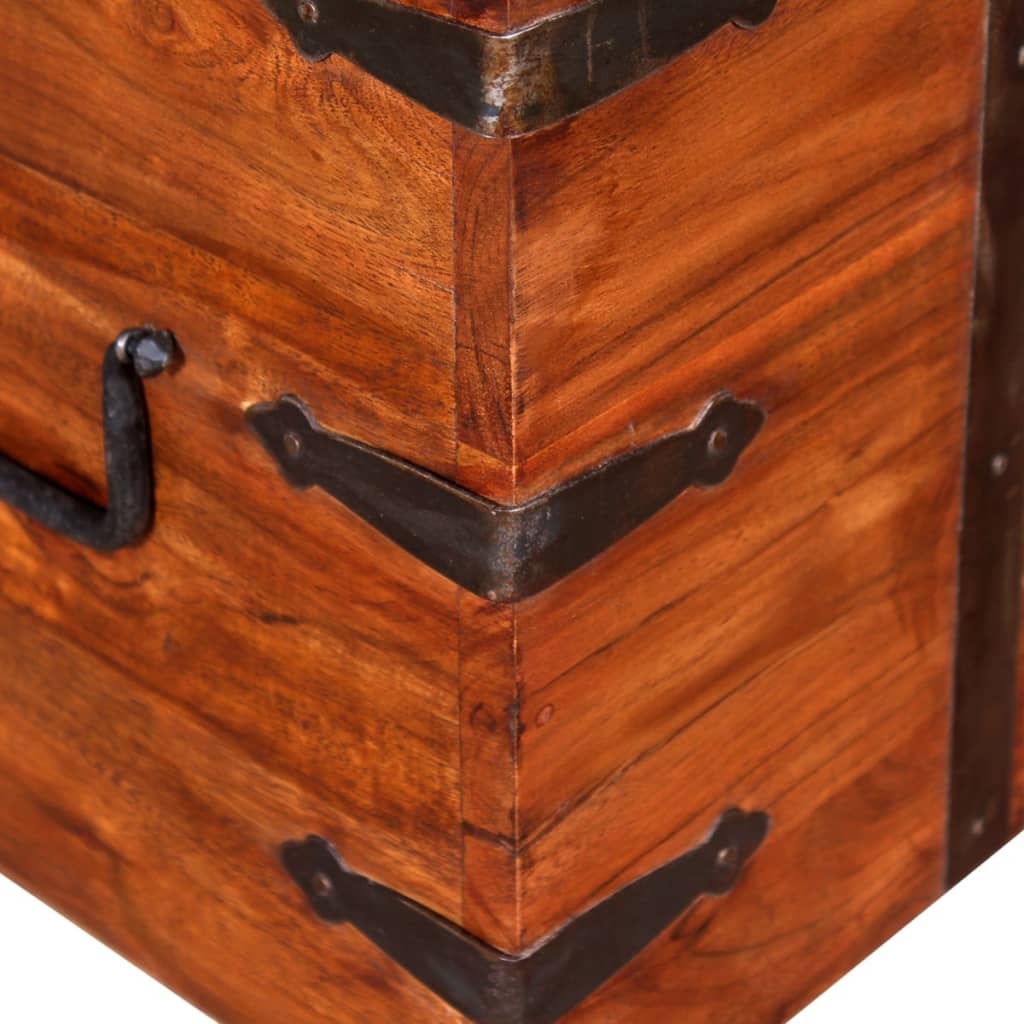 Two Piece Storage Chest Set Solid Wood - OLBRIT