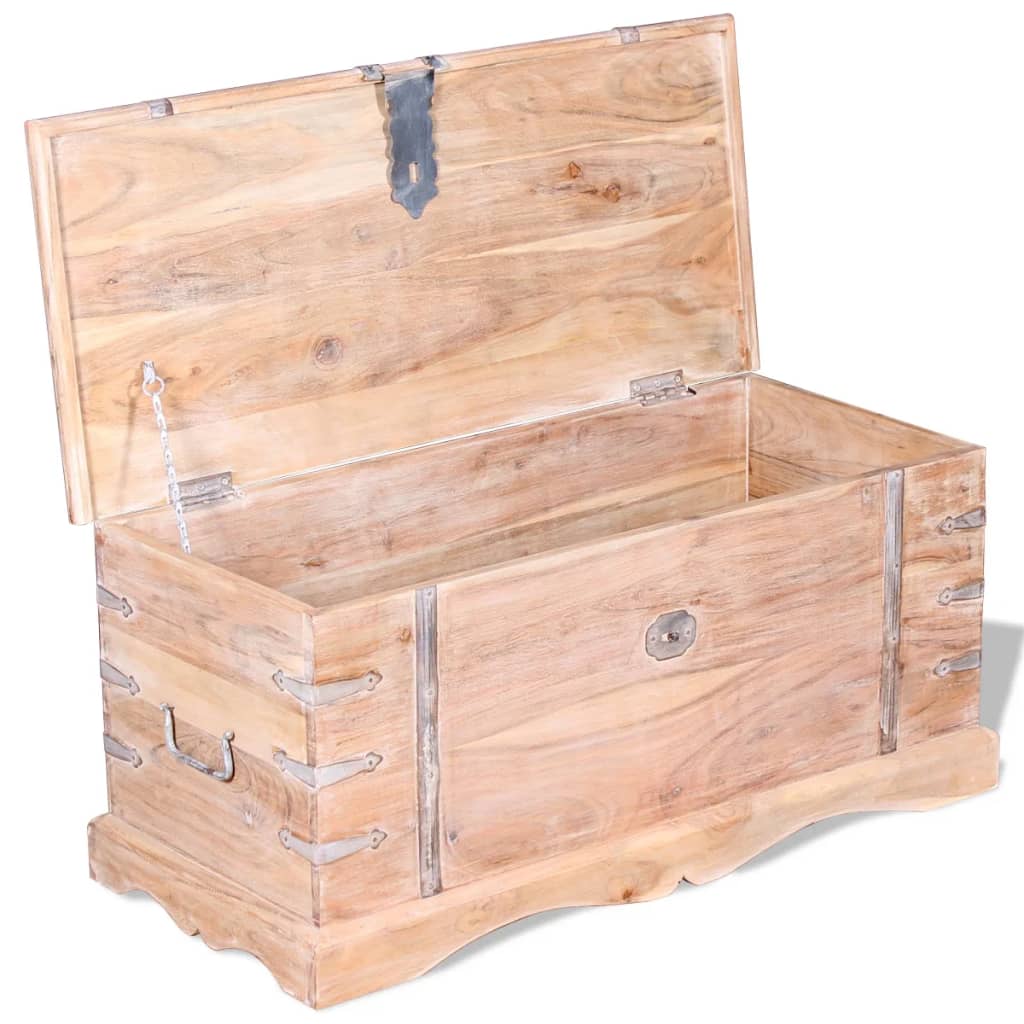 Storage Chest Acacia Wood - OLBRIT