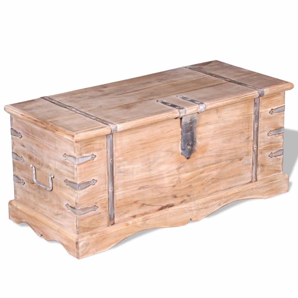 Storage Chest Acacia Wood - OLBRIT