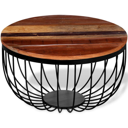 Coffee Table Solid Reclaimed Wood - OLBRIT