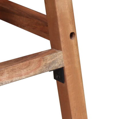 Bar Stools 2 pcs Solid Acacia Wood - OLBRIT