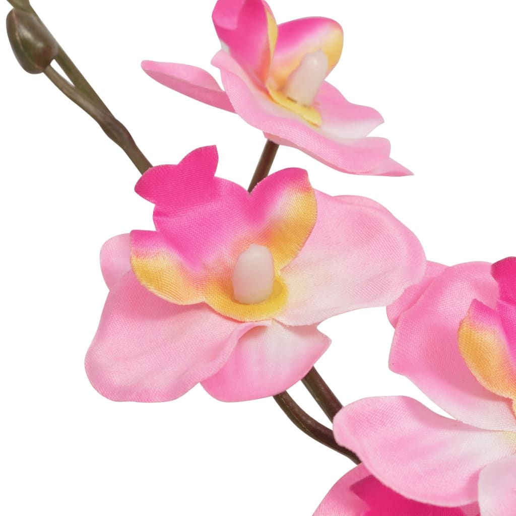 Artificial Orchid Plant with Pot 30 cm Pink - OLBRIT