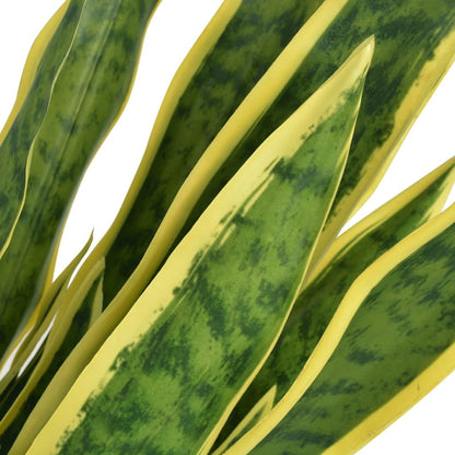 Artificial Sansevieria Plant with Pot 65 cm Green - OLBRIT