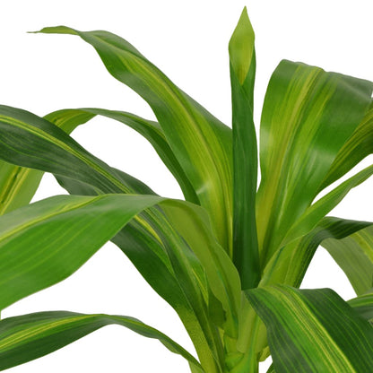 Artificial Dracaena Plant with Pot 100 cm Green - OLBRIT