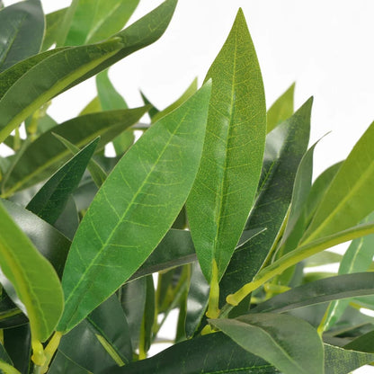 Artificial Bay Tree Plant with Pot 125 cm Green - OLBRIT