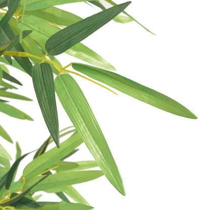 Artificial Bamboo Plant with Pot 120 cm Green - OLBRIT