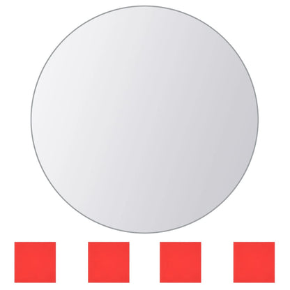 Eight Piece Mirror Tiles Multi-Shape Glass - OLBRIT