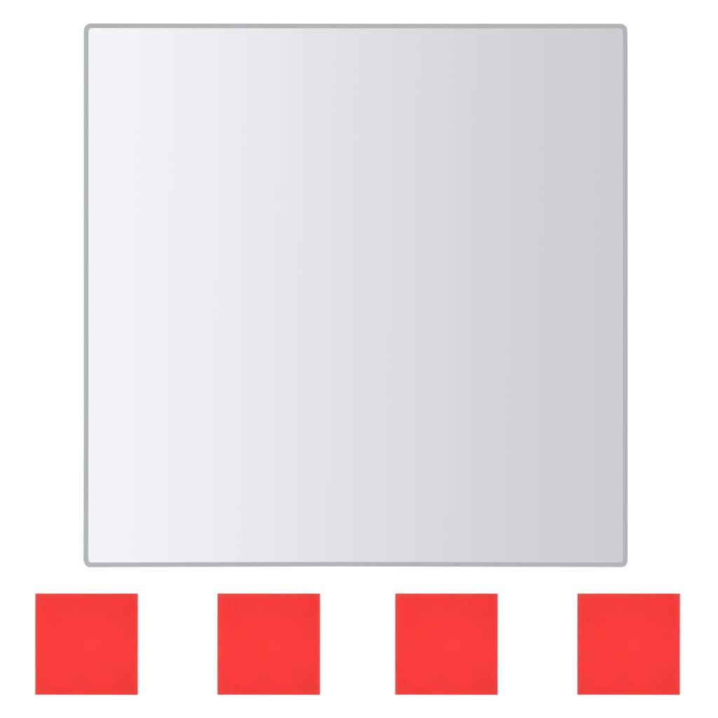 Eight Piece Mirror Tiles Multi-Shape Glass - OLBRIT