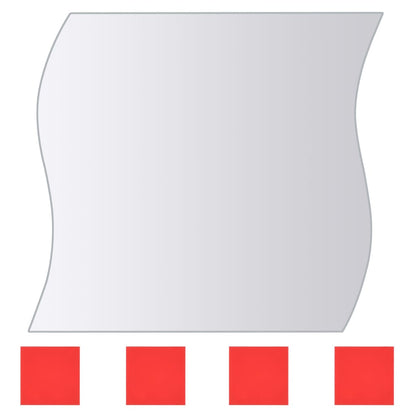 Eight Piece Mirror Tiles Multi-Shape Glass - OLBRIT