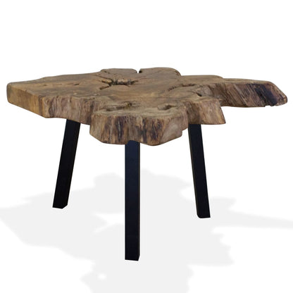 Coffee Table Genuine Teak 80x70x38 cm - OLBRIT