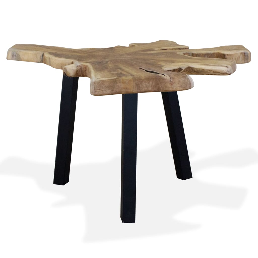 Coffee Table Genuine Teak 80x70x38 cm - OLBRIT