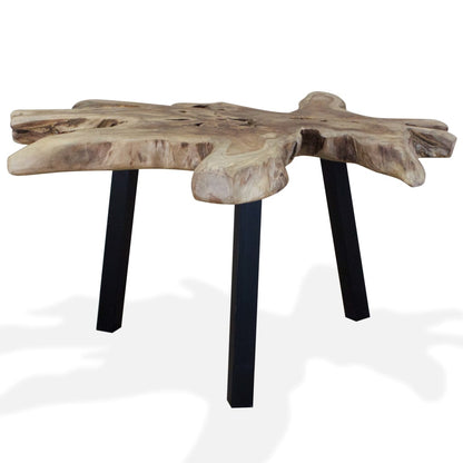 Coffee Table Genuine Teak 80x70x38 cm - OLBRIT