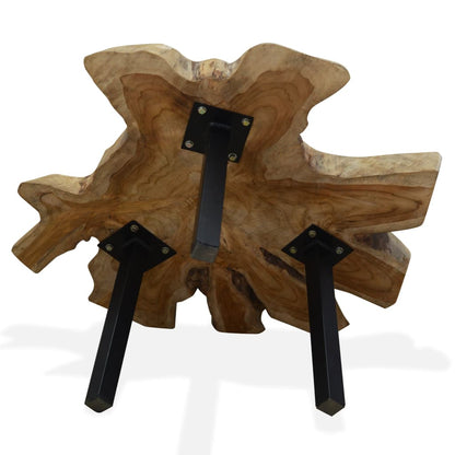 Coffee Table Genuine Teak 80x70x38 cm - OLBRIT