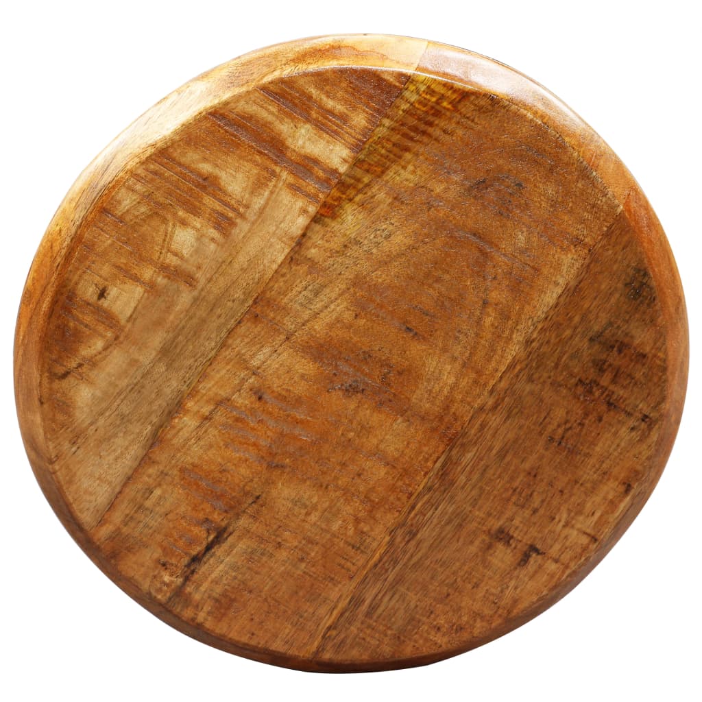 Bar Stools 2 pcs Solid Mango Wood - OLBRIT