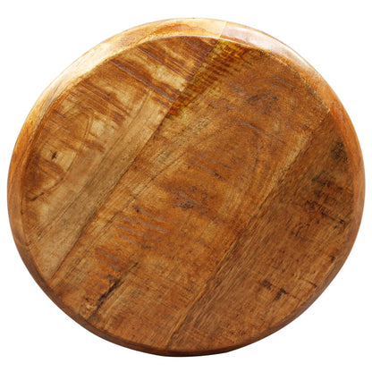 Bar Stools 2 pcs Solid Mango Wood - OLBRIT