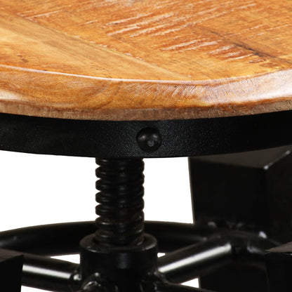 Bar Stools 2 pcs Solid Mango Wood - OLBRIT
