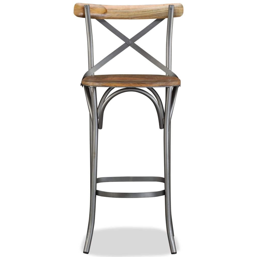 Bar Stool Solid Mango Wood - OLBRIT