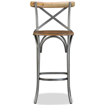 Bar Stool Solid Mango Wood - OLBRIT