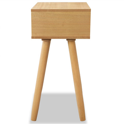 Bedside Tables 2 pcs Solid Pinewood 40x30x61 cm Brown - OLBRIT
