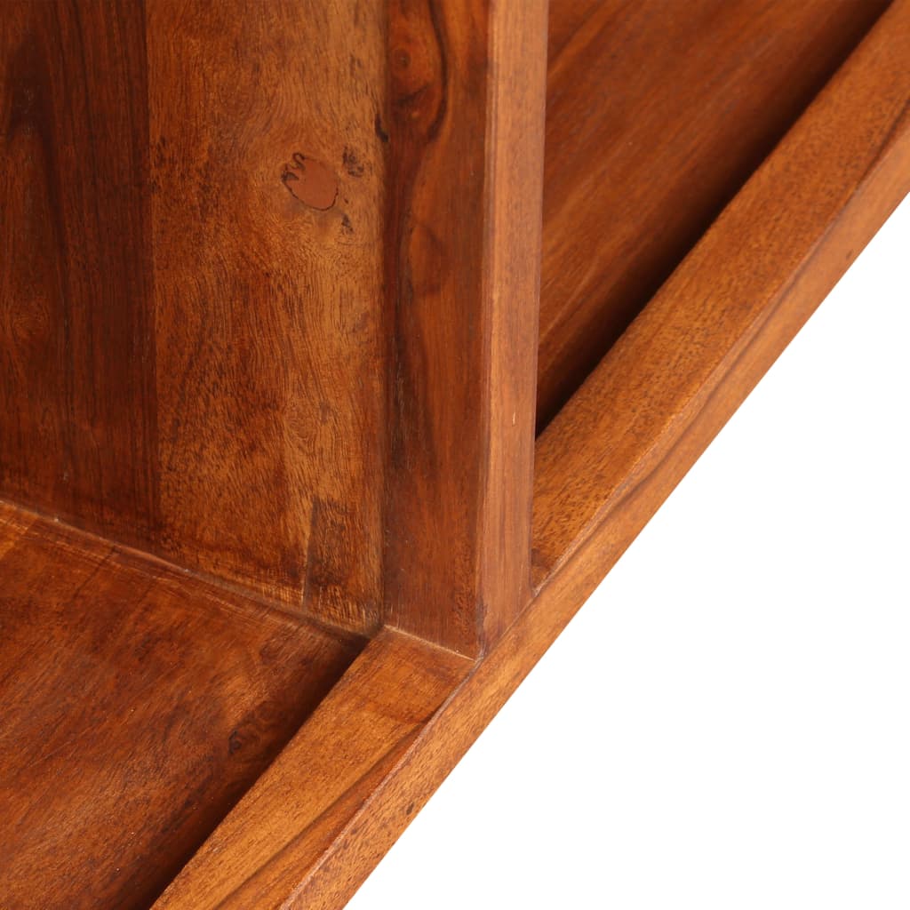 TV Cabinet Solid Wood with Honey Finish 120x30x40 cm - OLBRIT