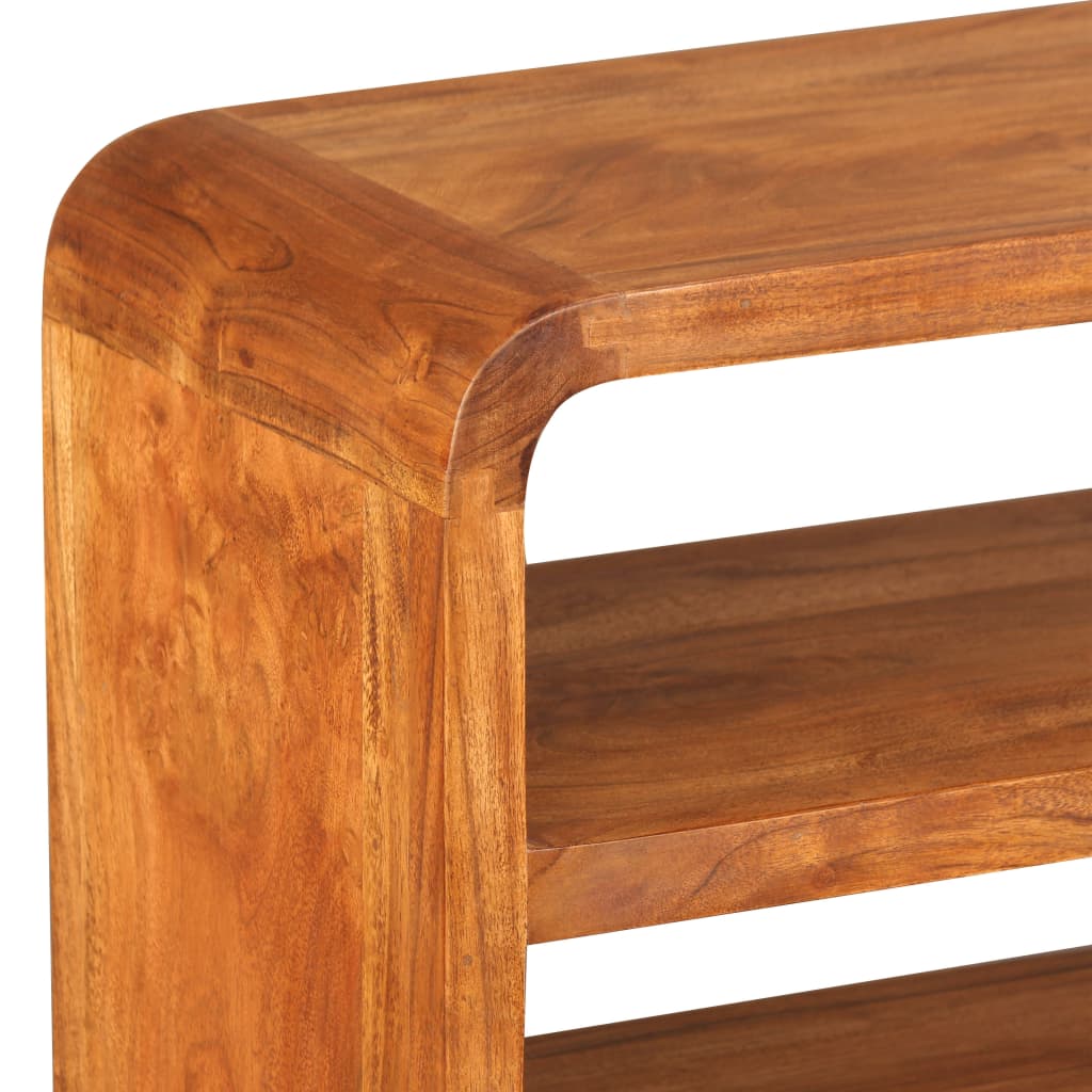 TV Cabinet Solid Wood Acacia 90x30x55 cm - OLBRIT