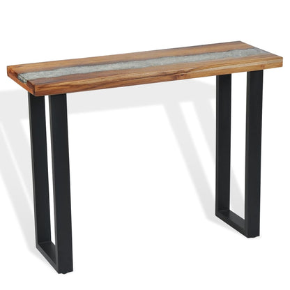 Console Table Teak 100x35x75 cm - OLBRIT