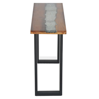 Console Table Teak 100x35x75 cm - OLBRIT