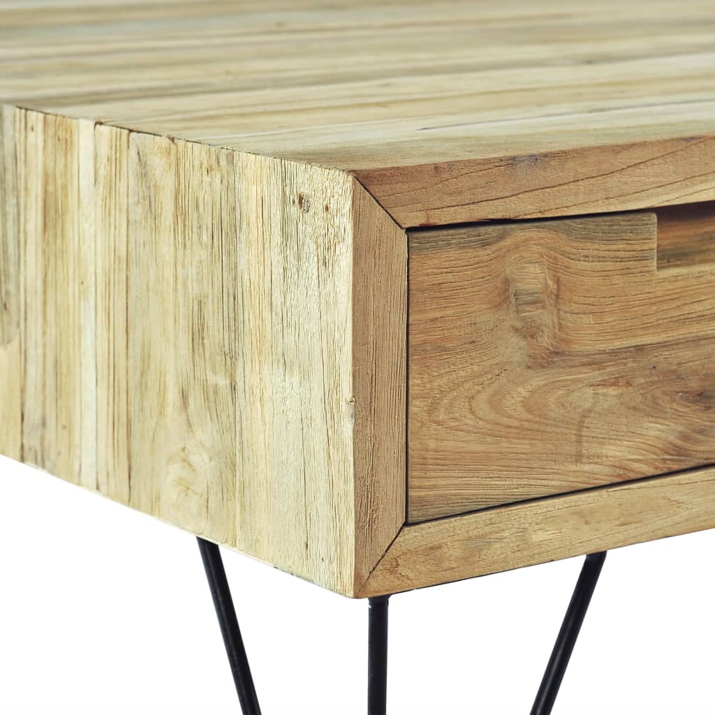 TV Cabinet 120x35x35 cm Solid Teak - OLBRIT