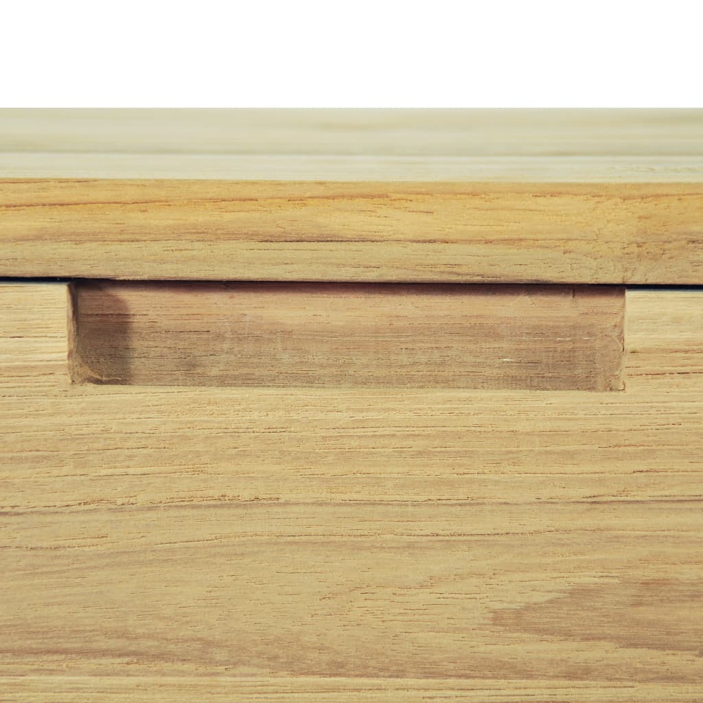 TV Cabinet 120x35x35 cm Solid Teak - OLBRIT