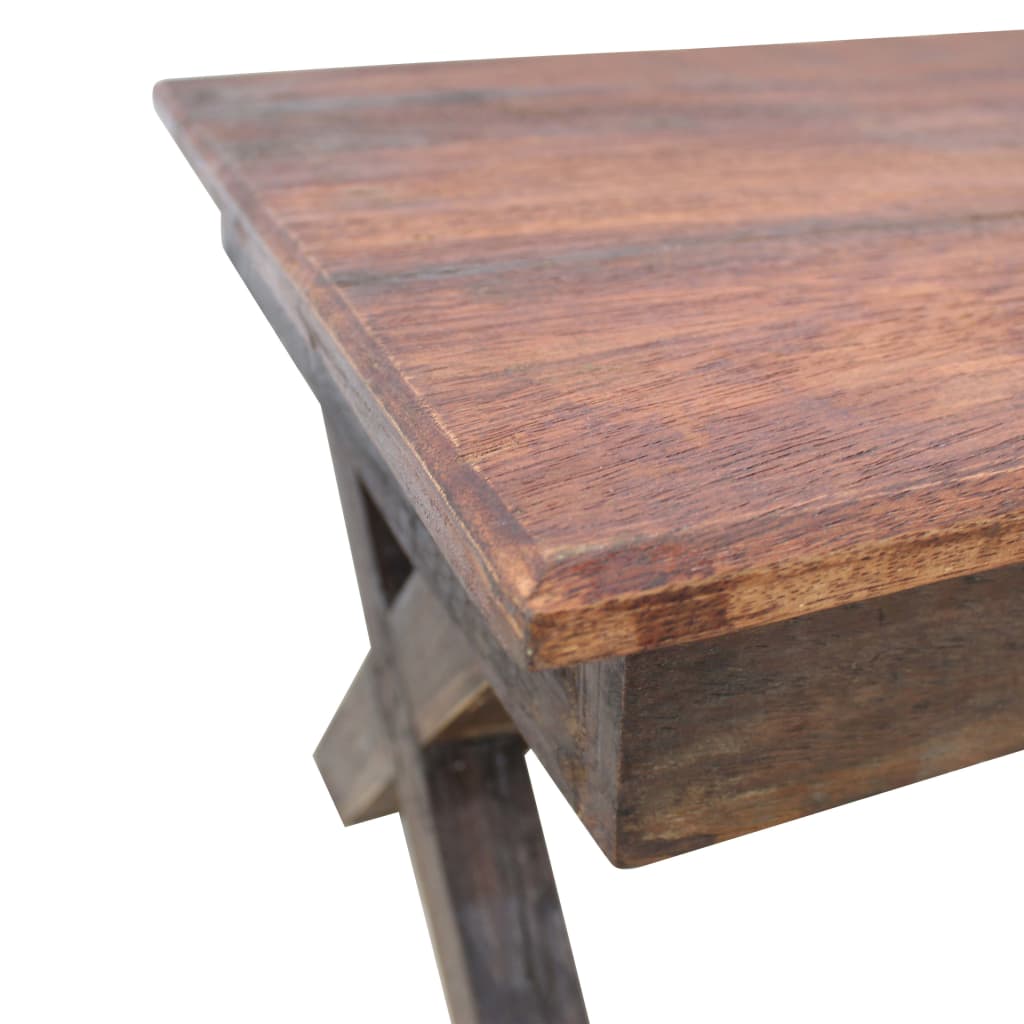 Coffee Table Solid Reclaimed Wood 110x60x45 cm - OLBRIT