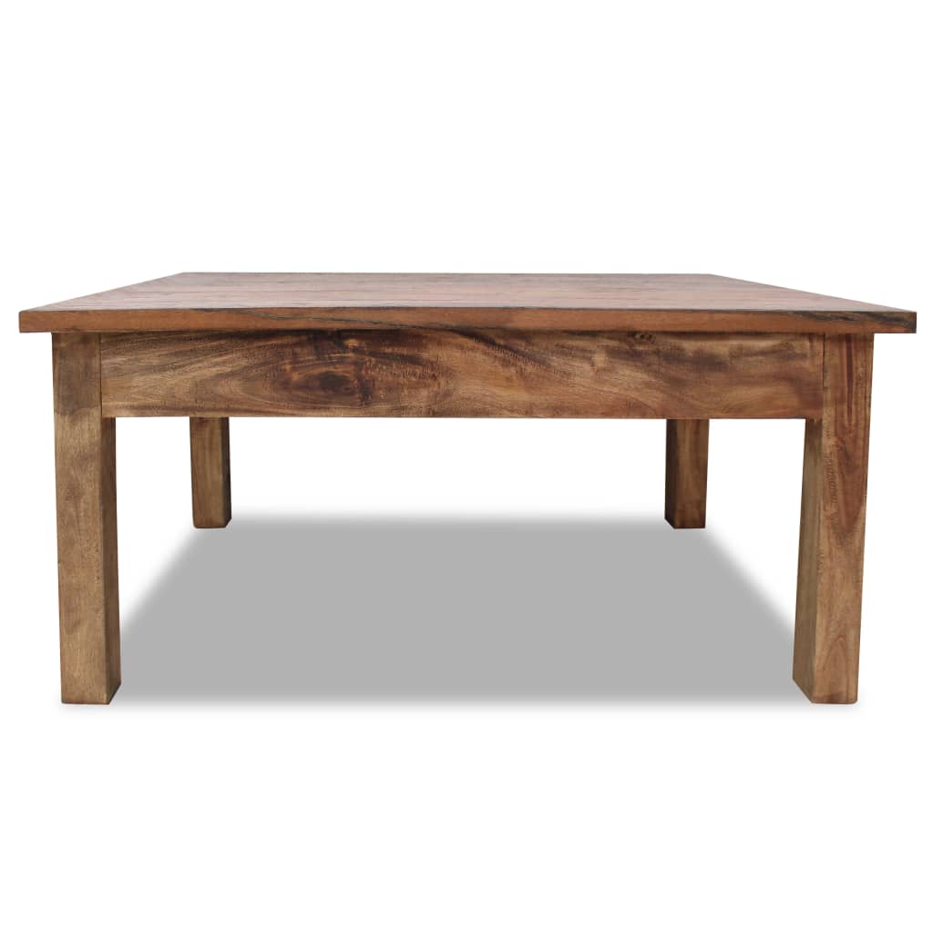 Coffee Table Solid Reclaimed Wood 98x73x45 cm - OLBRIT