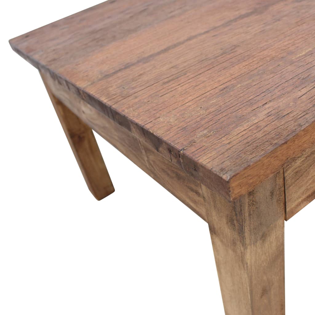 Coffee Table Solid Reclaimed Wood 98x73x45 cm - OLBRIT