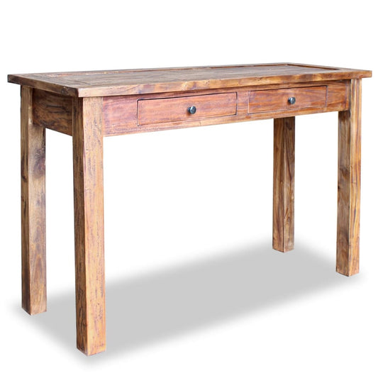 Console Table Solid Reclaimed Wood 123x42x75 cm - OLBRIT