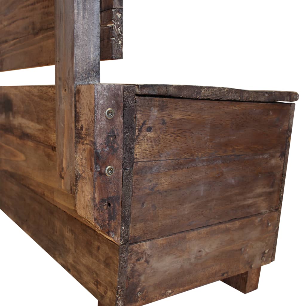 Bench Solid Reclaimed Wood 86x40x60 cm - OLBRIT