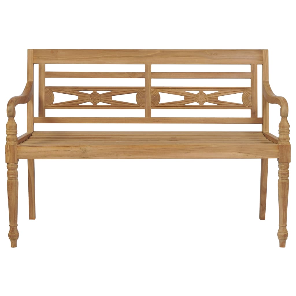 Batavia Bench 120 cm Teak - OLBRIT