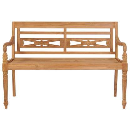 Batavia Bench 120 cm Teak - OLBRIT