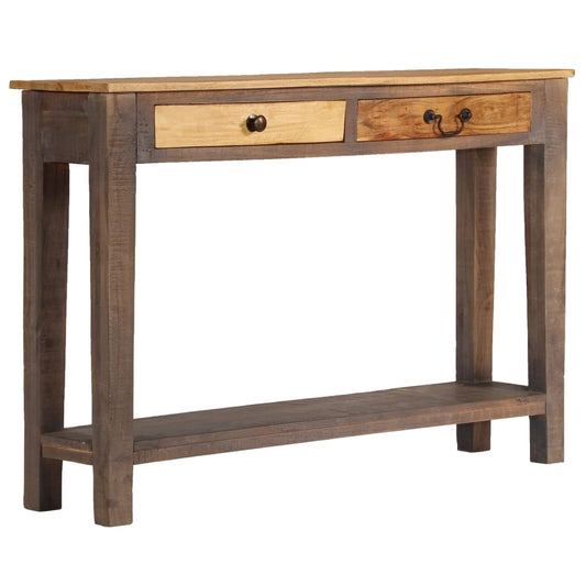 Console Table Solid Wood Vintage 118x30x80 cm - OLBRIT