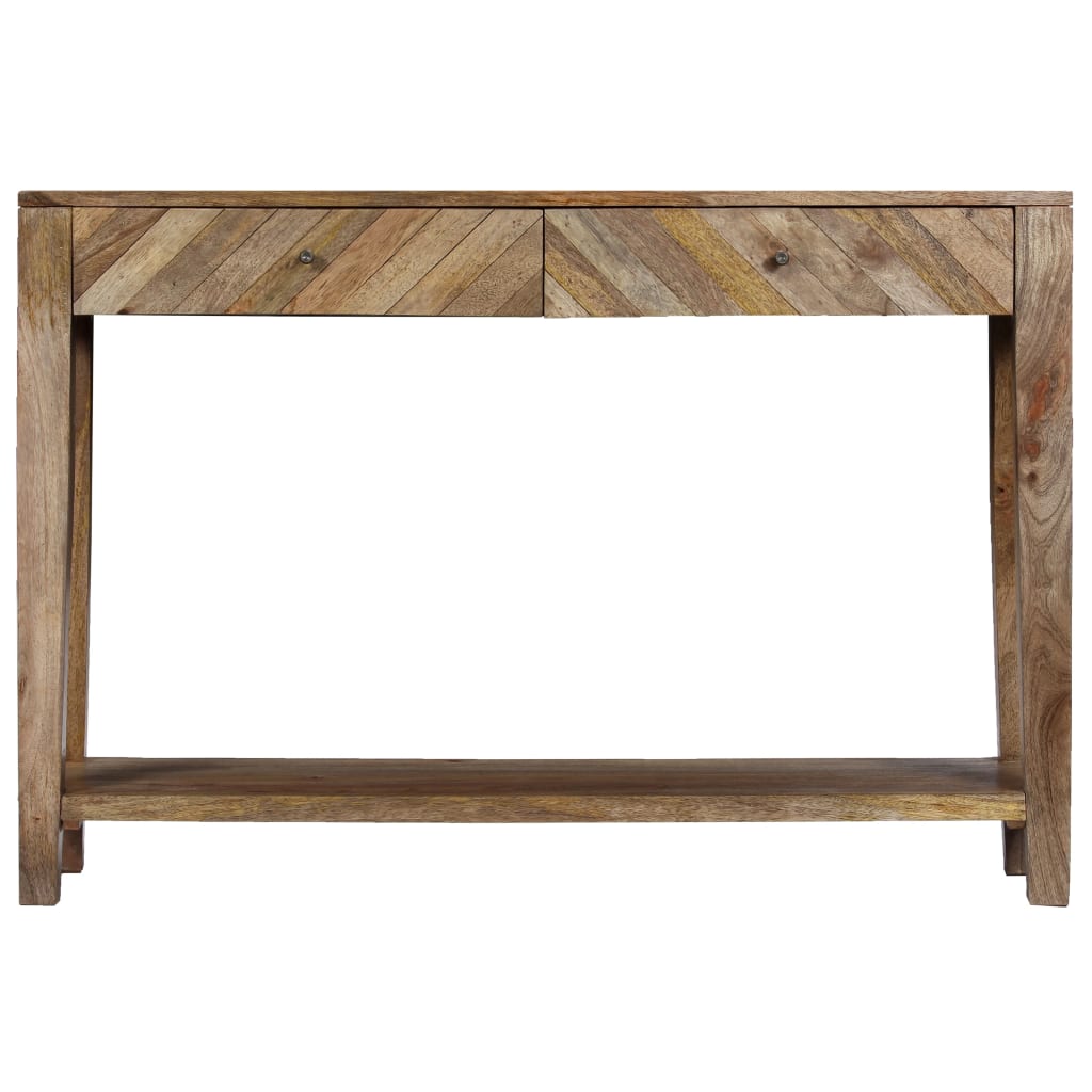 Console Table Solid Mango Wood 118x30x80 cm - OLBRIT