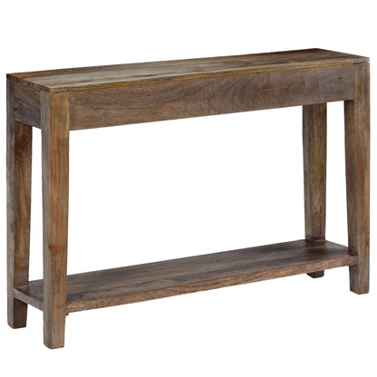 Console Table Solid Mango Wood 118x30x80 cm - OLBRIT