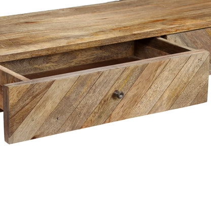 Console Table Solid Mango Wood 118x30x80 cm - OLBRIT