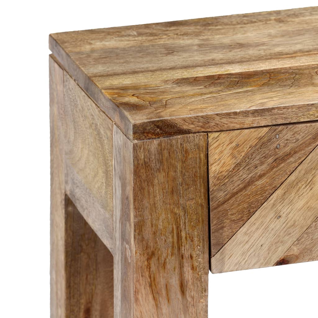 Console Table Solid Mango Wood 118x30x80 cm - OLBRIT