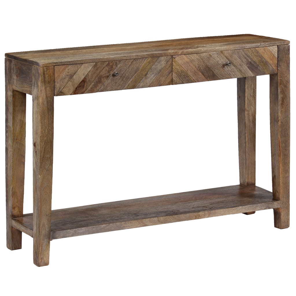 Console Table Solid Mango Wood 118x30x80 cm - OLBRIT