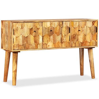 Sideboard Solid Mango Wood 118x35x75 cm - OLBRIT