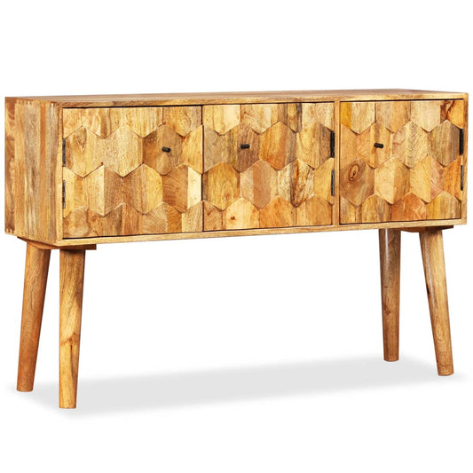 Sideboard Solid Mango Wood 118x35x75 cm - OLBRIT