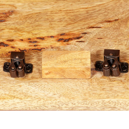 Sideboard Solid Mango Wood 118x35x75 cm - OLBRIT