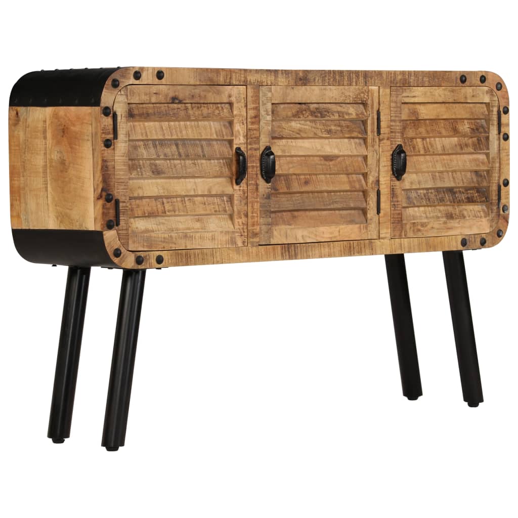 Sideboard Solid Mango Wood 120x30x76 cm - OLBRIT