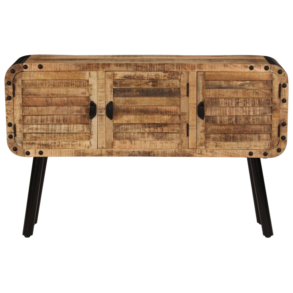 Sideboard Solid Mango Wood 120x30x76 cm - OLBRIT