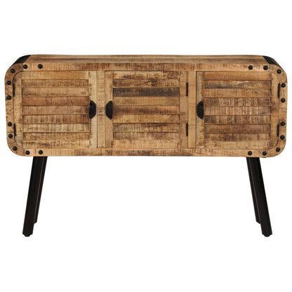 Sideboard Solid Mango Wood 120x30x76 cm - OLBRIT