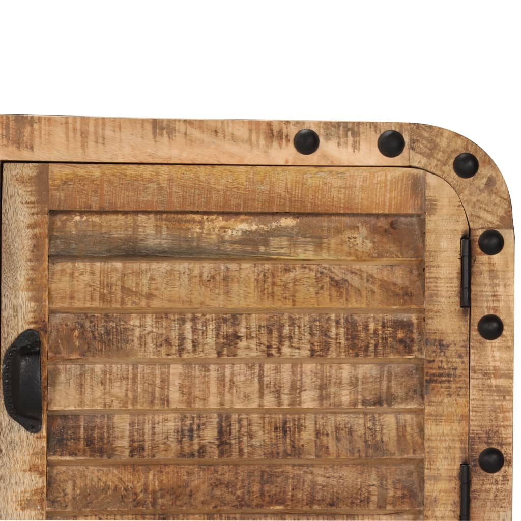 Sideboard Solid Mango Wood 120x30x76 cm - OLBRIT